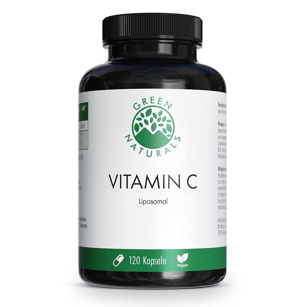 GREEN NATURALS Liposomales Vitamin C 325 mg zur Unterstützung des Immunsystems