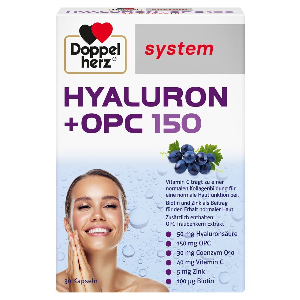 Doppelherz® Hyaluron + OPC 150