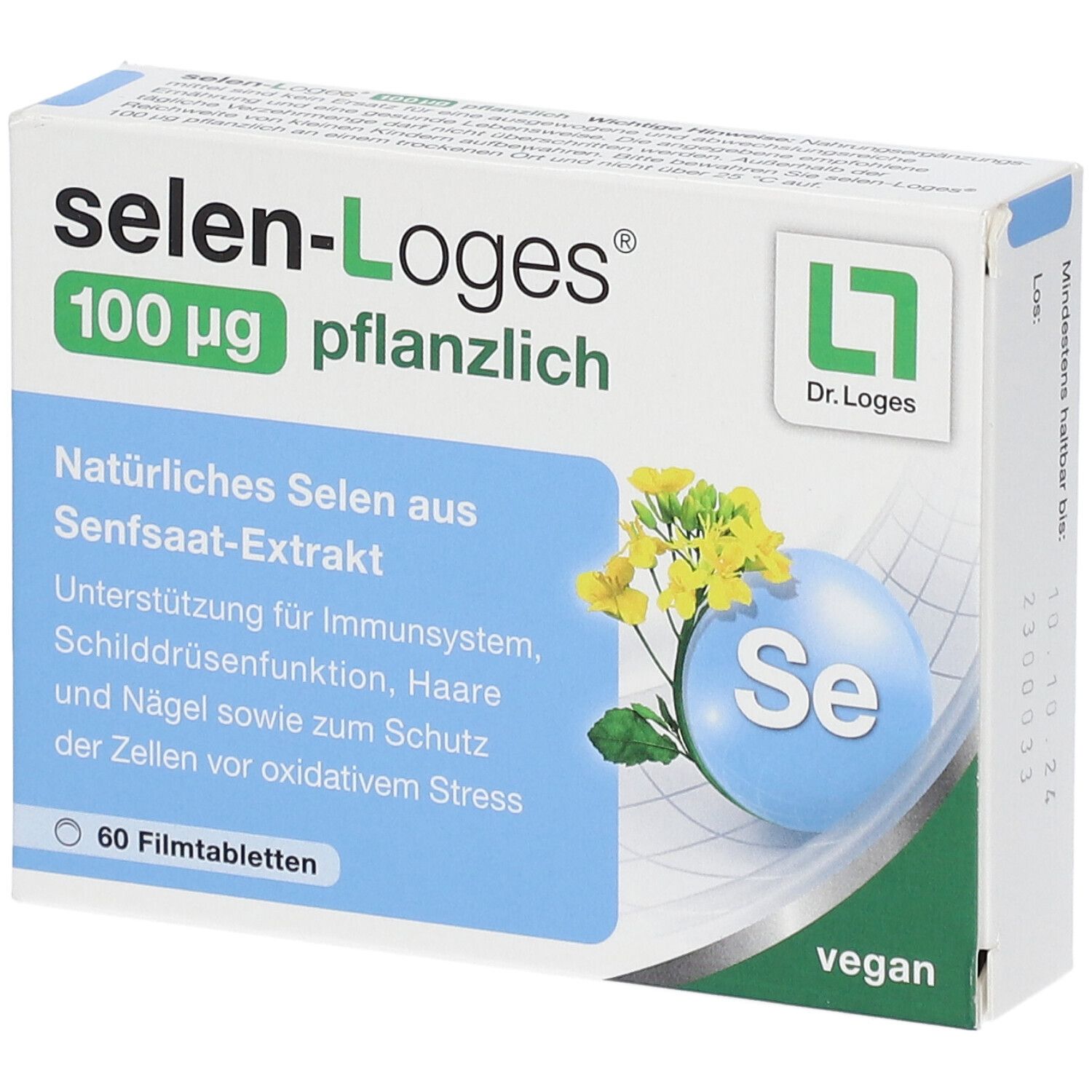 DR.LOGES Sélénium-Loges® 100µg végan