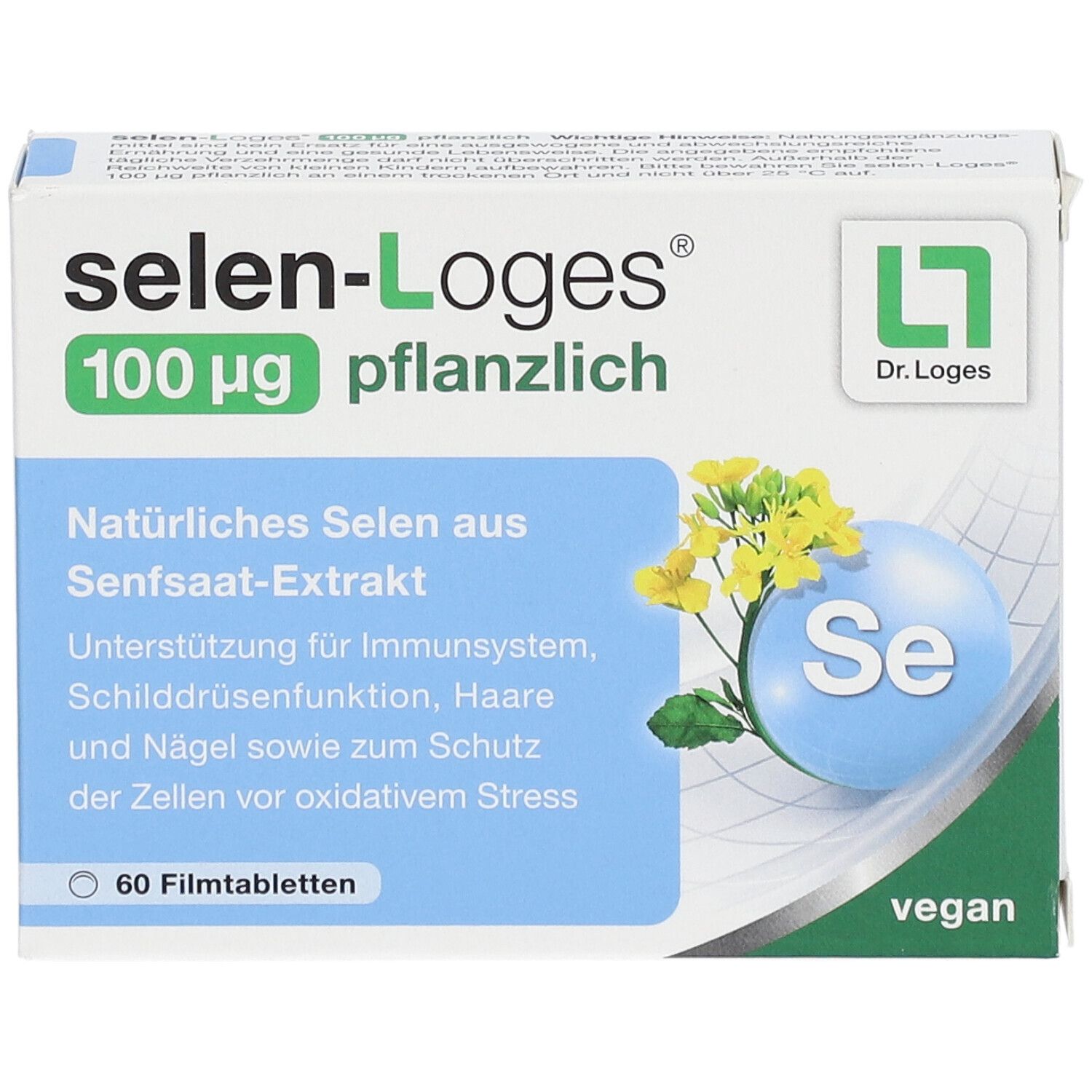 DR.LOGES Sélénium-Loges® 100µg végan