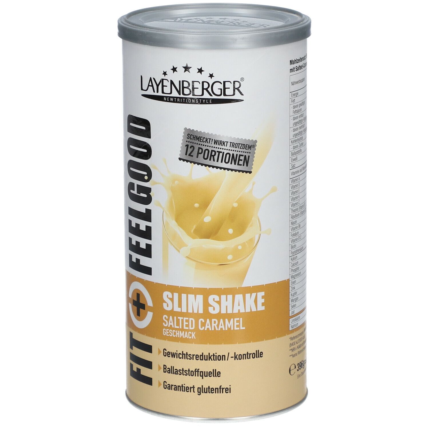 LAYENBERGER® Fit+Feelgood Slim Shake caramel salé