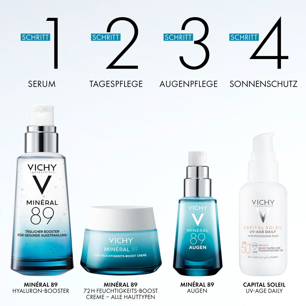Vichy Minéral 89 72H Feuchtigkeits-Boost Creme mit Duft für normale Haut