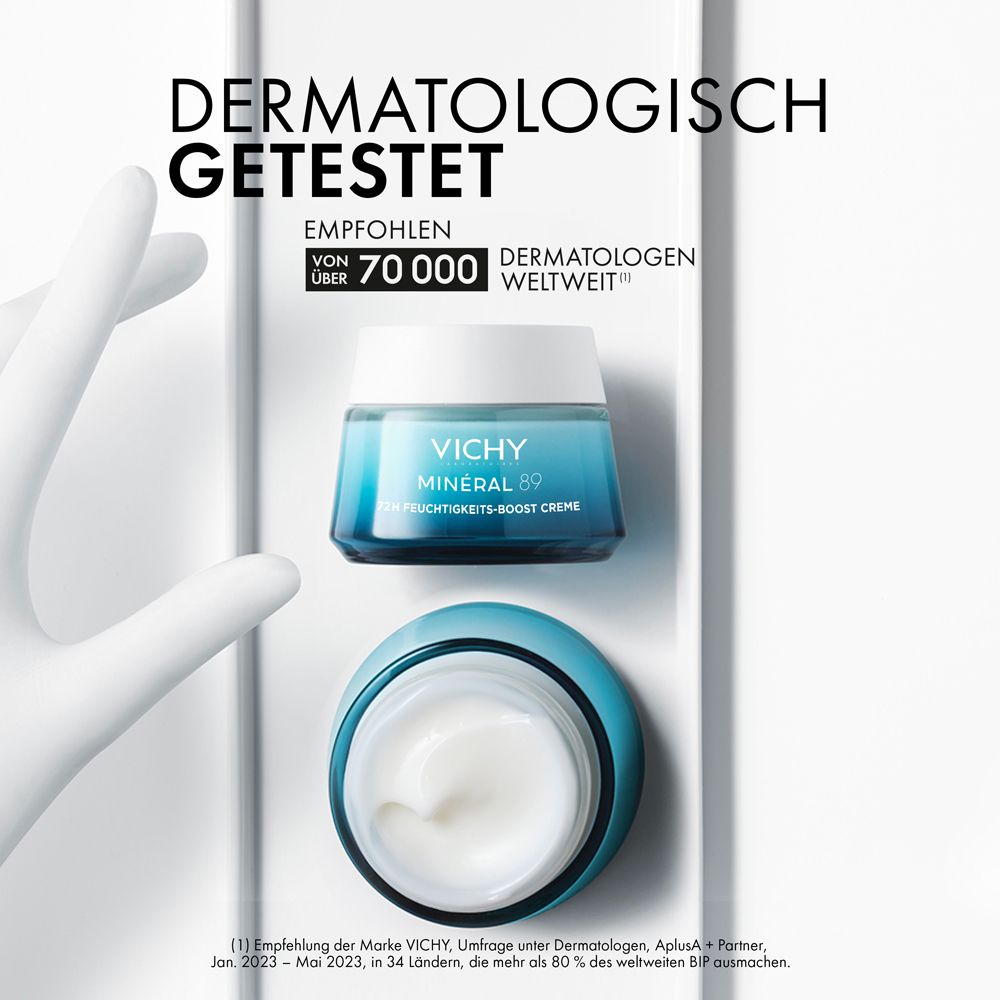 Vichy Minéral 89 72H Feuchtigkeits-Boost Creme mit Duft für normale Haut