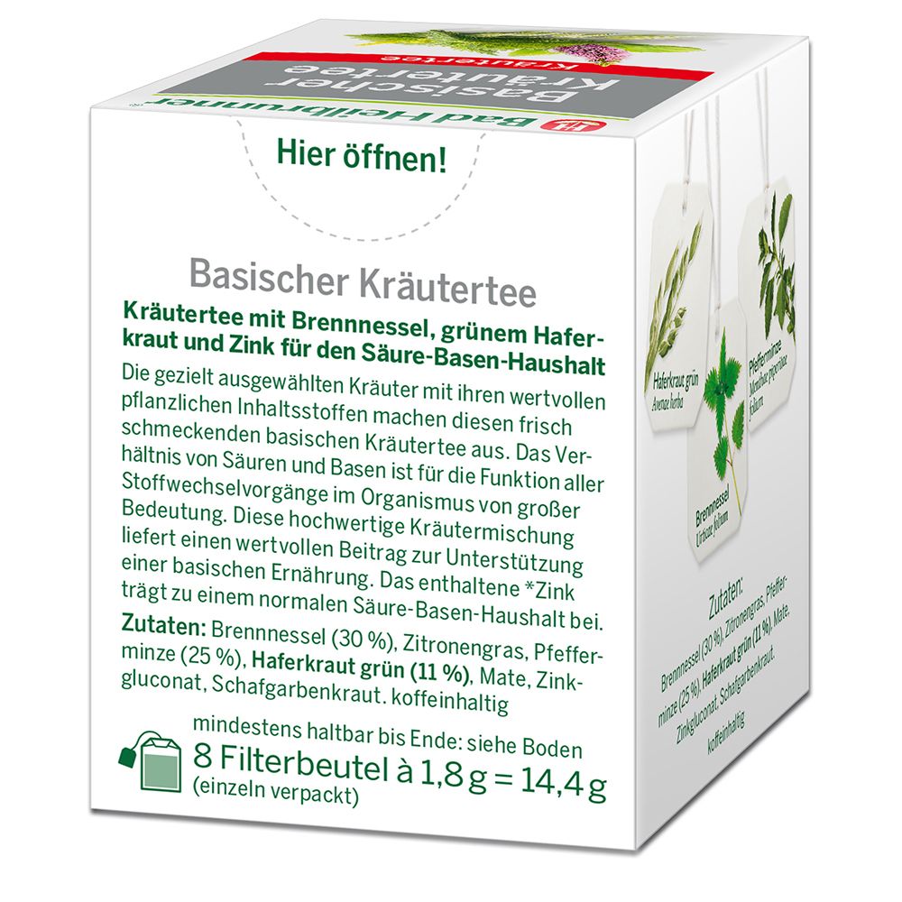 Bad Heilbrunner® Basischer Kräutertee