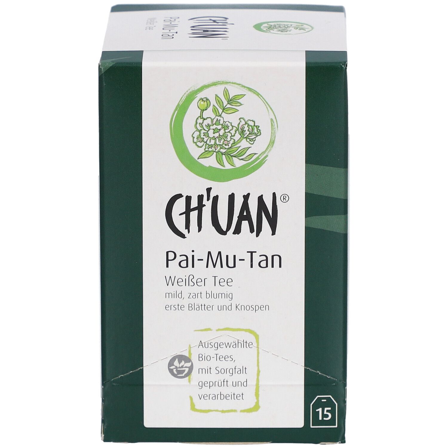 Schoenenberger Ch'uan Pai-Mu-Tan Thé blanc bio - sachets filtres