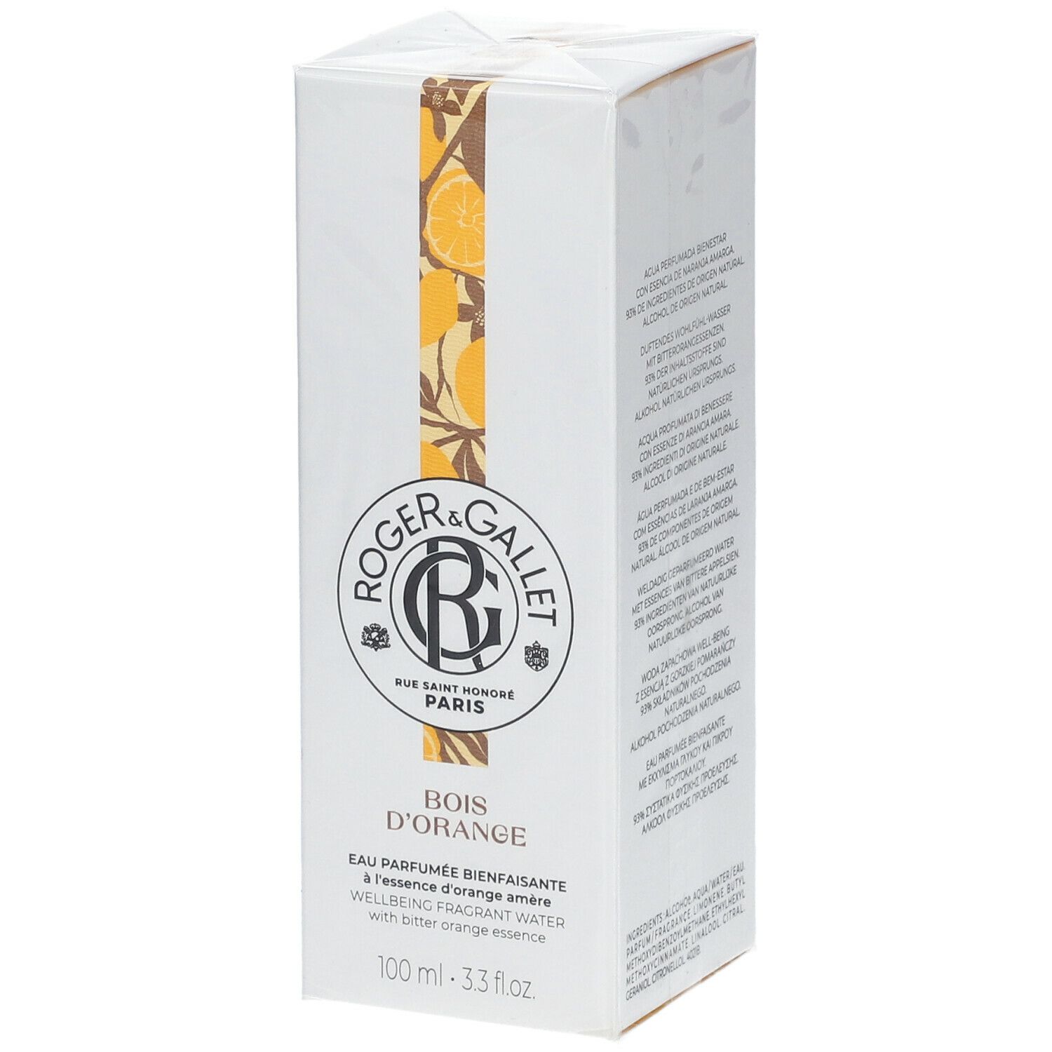 ROGER & GALLET Eau Parfumée Bienfaisante Bois d'Orange