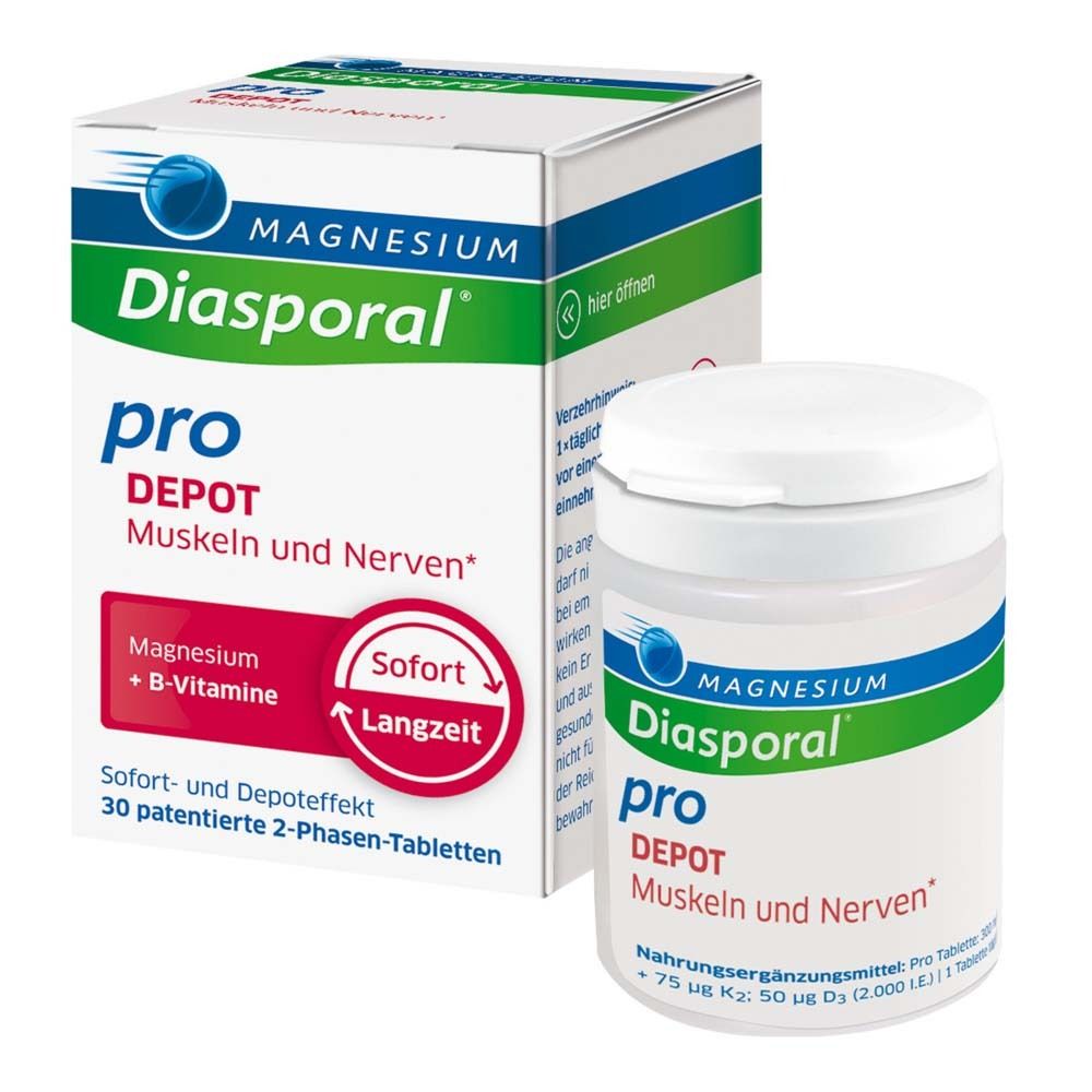 Magnésium-Diasporal® Pro DEPOT Muscles et nerfs