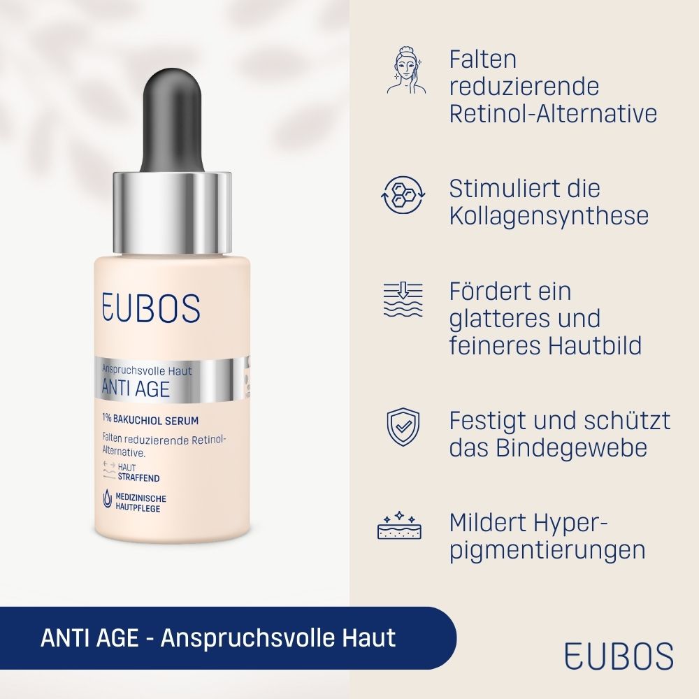 EUBOS Ant-Age 1 % Bakuchiol Serum