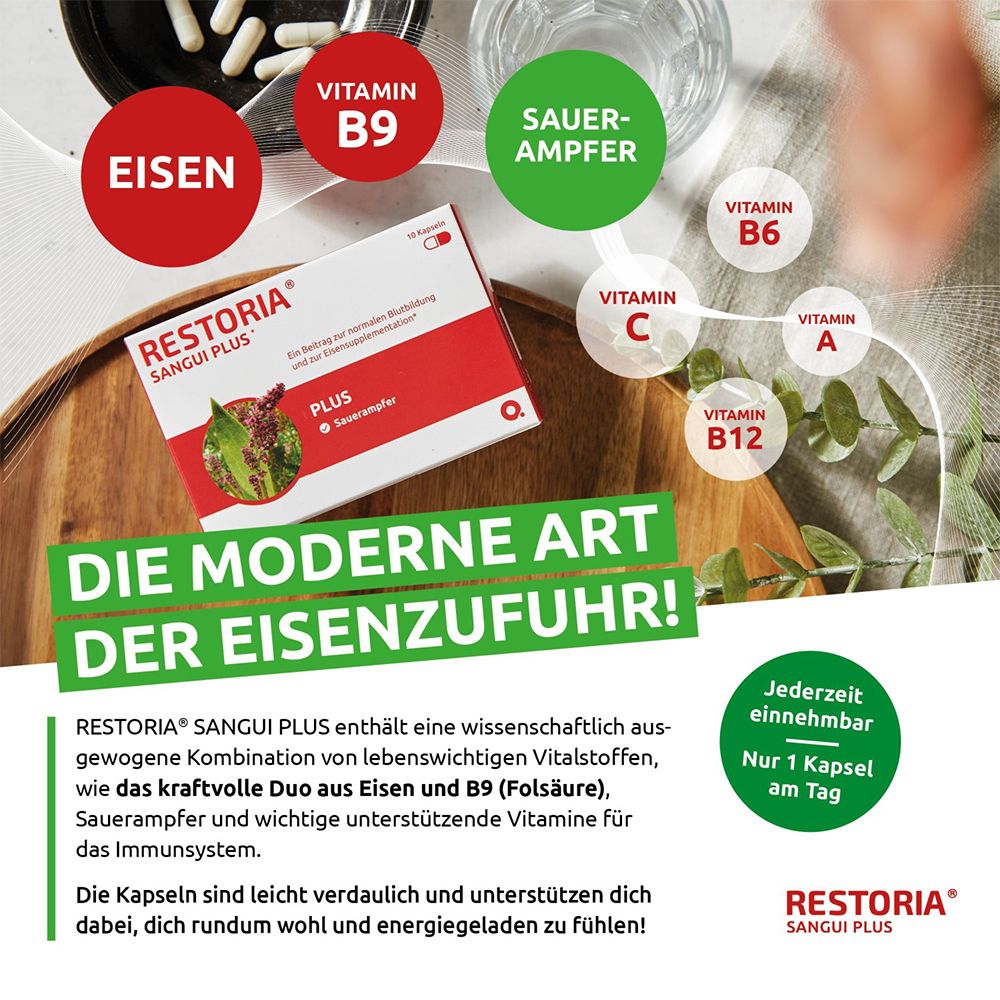 RESTORIA® SANGUI PLUS