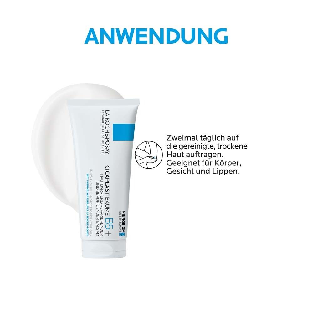 La Roche Posay Cicaplast Baume B5+: Reparierende Creme für geschädigte und irritierte Haut