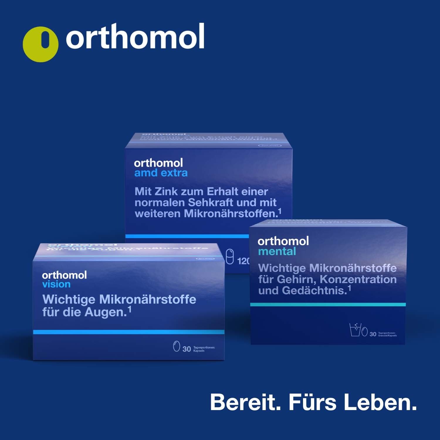 Orthomol Cellprotect Contient des micronutriments importants. Avec spermidine.