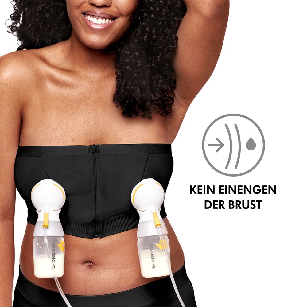 medela Bustier pour tire-lait Hands-free™ noir, taille M