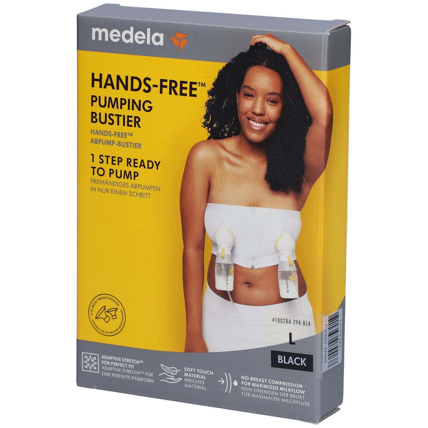 medela Bustier pour tire-lait Hands-free™ noir, taille L