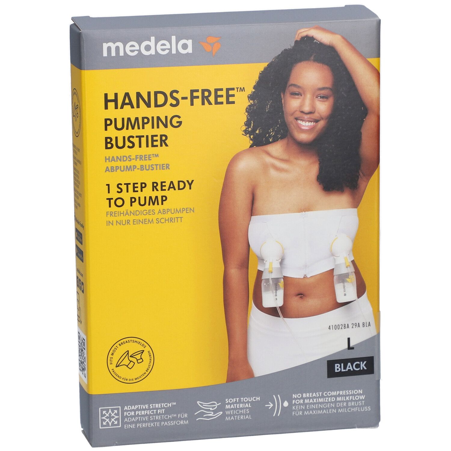 medela Bustier pour tire-lait Hands-free™ noir, taille L