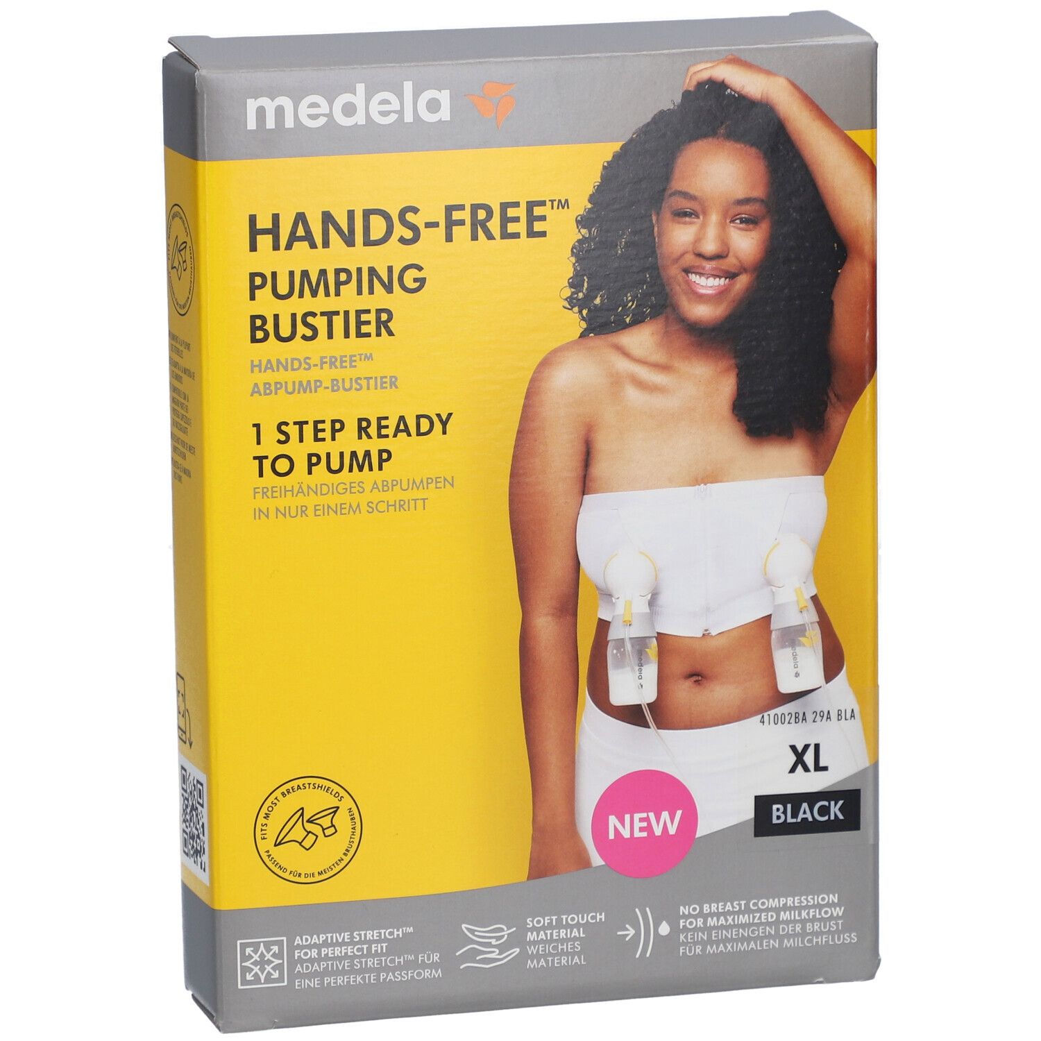 medela Bustier pour tire-lait Hands-free™ noir, taille XL