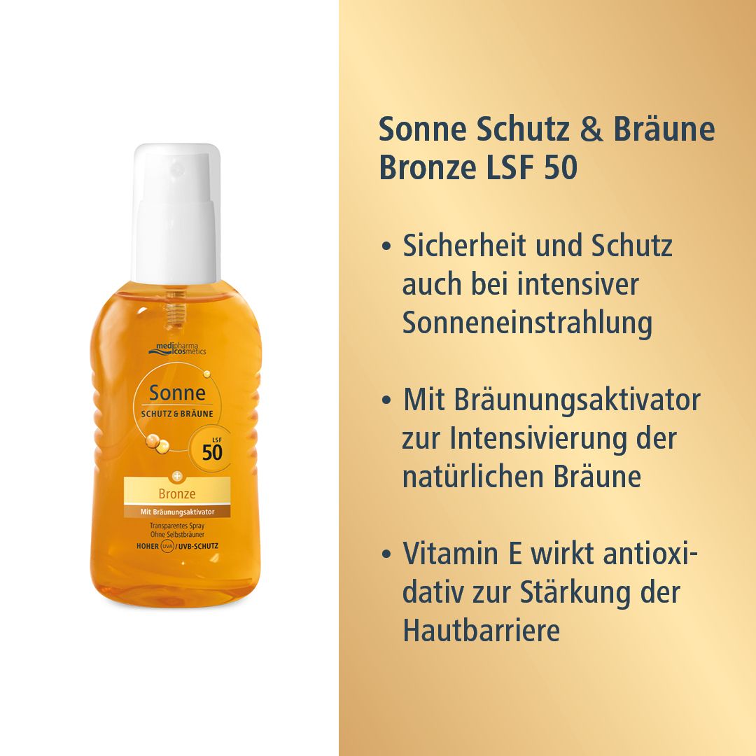 medipharma cosmetics Sonne Schutz & Bräune LSF 50