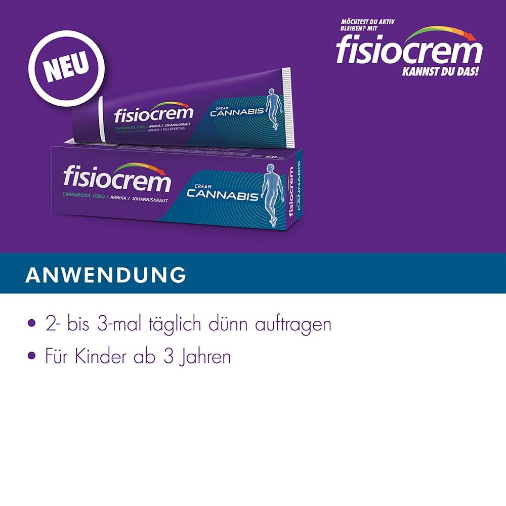 fisiocrem Cream Cannabis