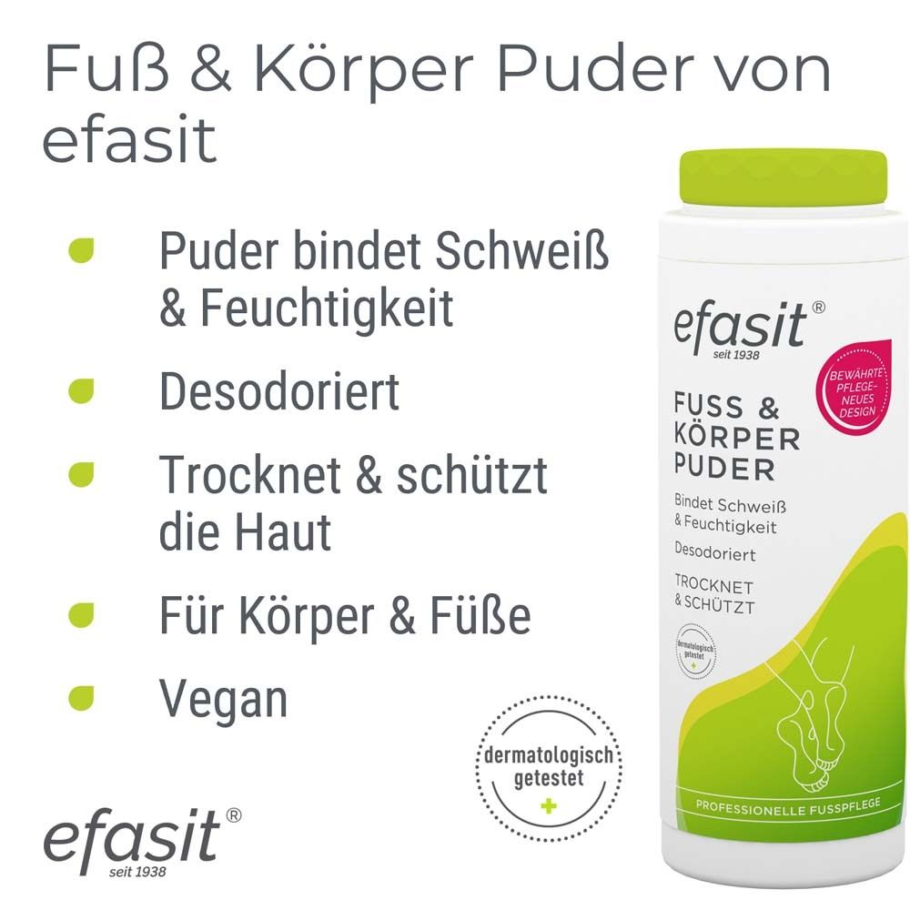 EFASIT® Poudre pour les pieds et le corps