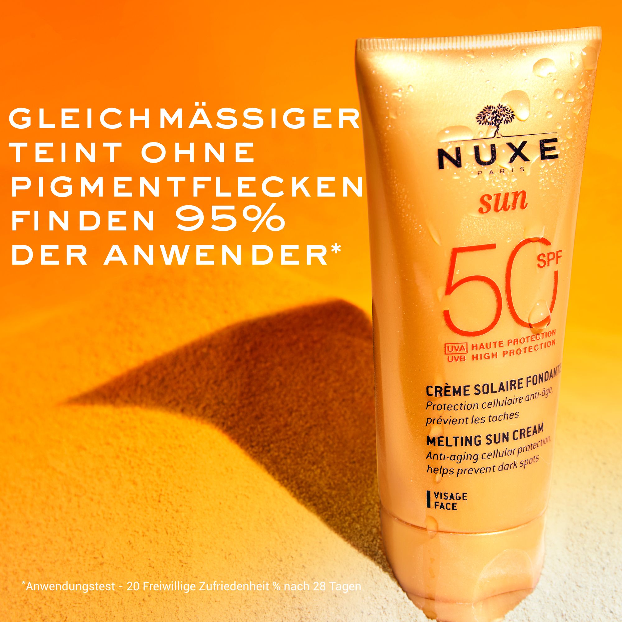 NUXE Crème solaire visage SPF 50