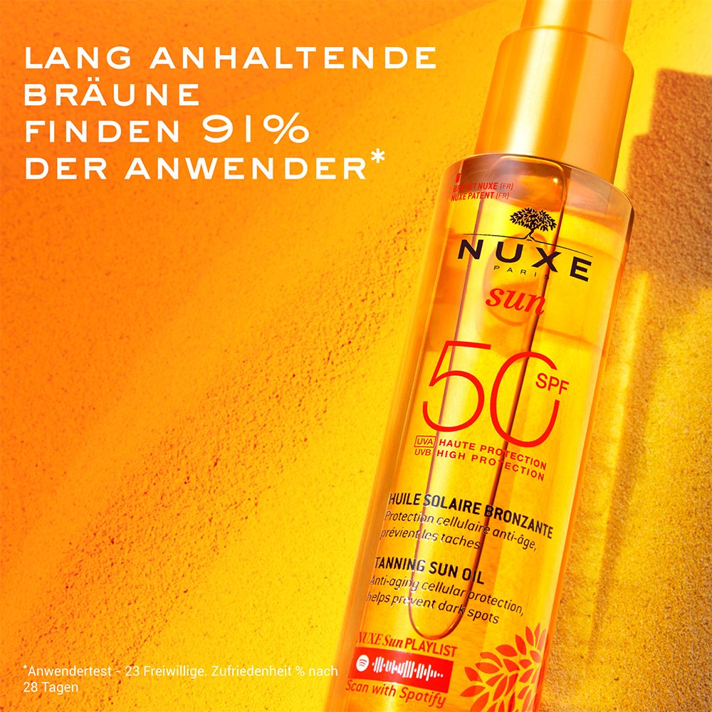 NUXE Sun Set Huile solaire SPF 50 + Après solaire