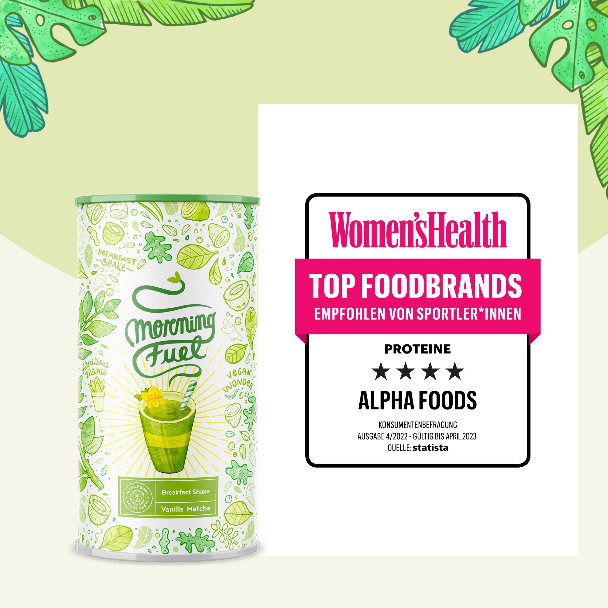 ALPHA FOODS Morning Fuel Smoothie pour le petit déjeuner
