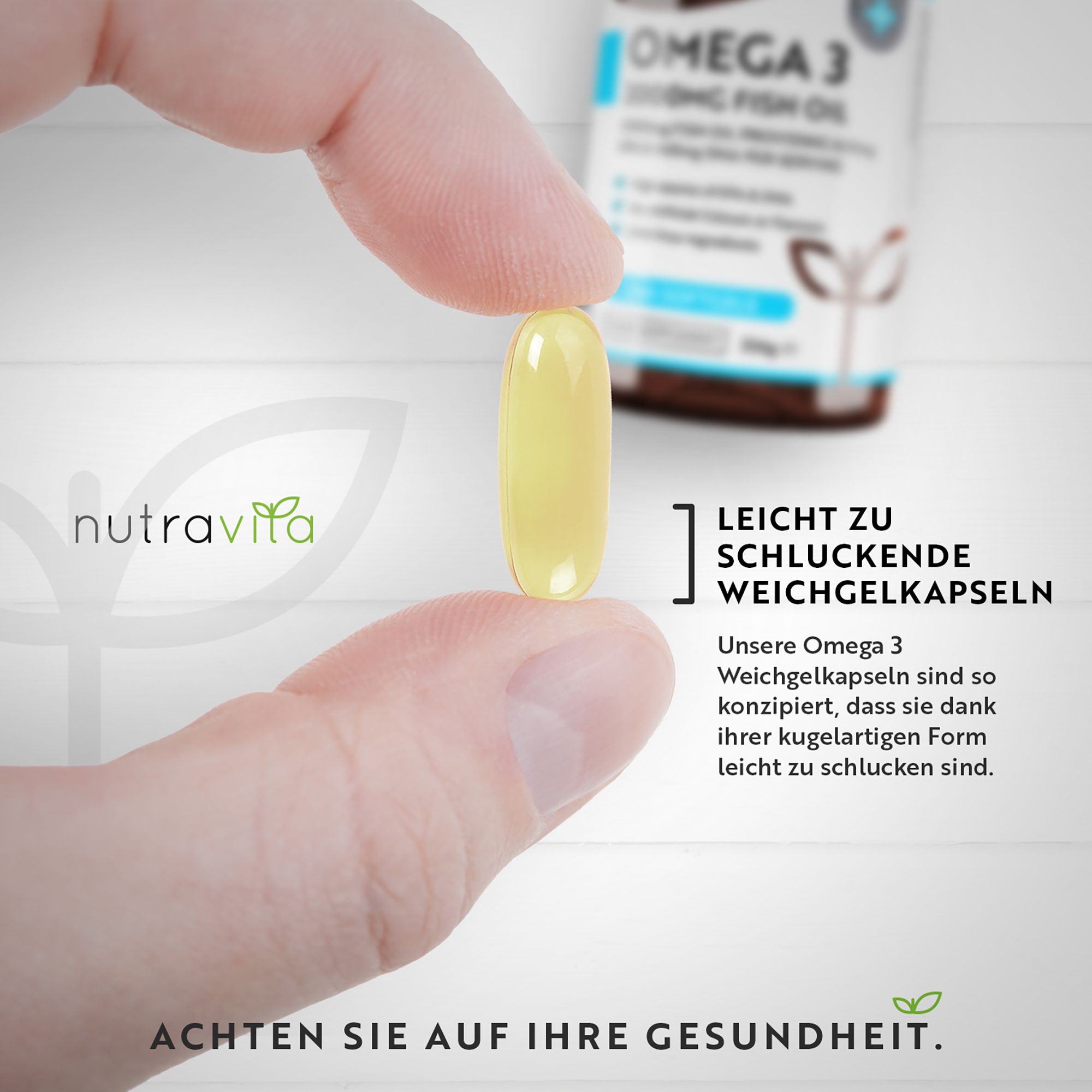 NUTRAVITA Omega 3 2000 mg huile de poisson