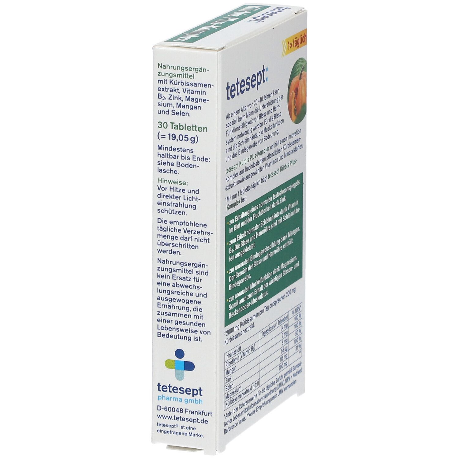 tetesept® Kürbis Plus-Komplex
