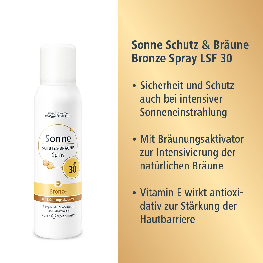 medipharma cosmetics Sonne Schutz & Bräune LSF 30