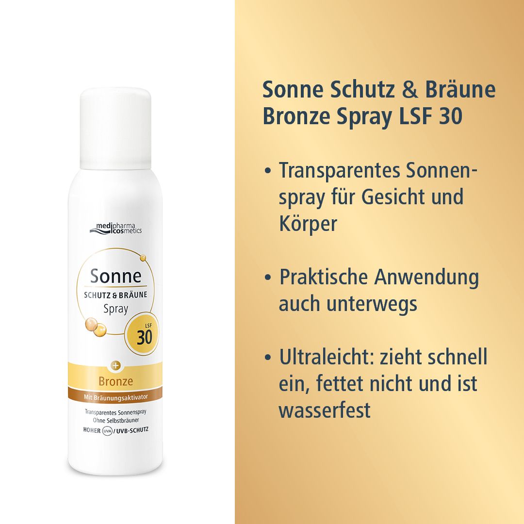 medipharma cosmetics Sonne Schutz & Bräune LSF 30