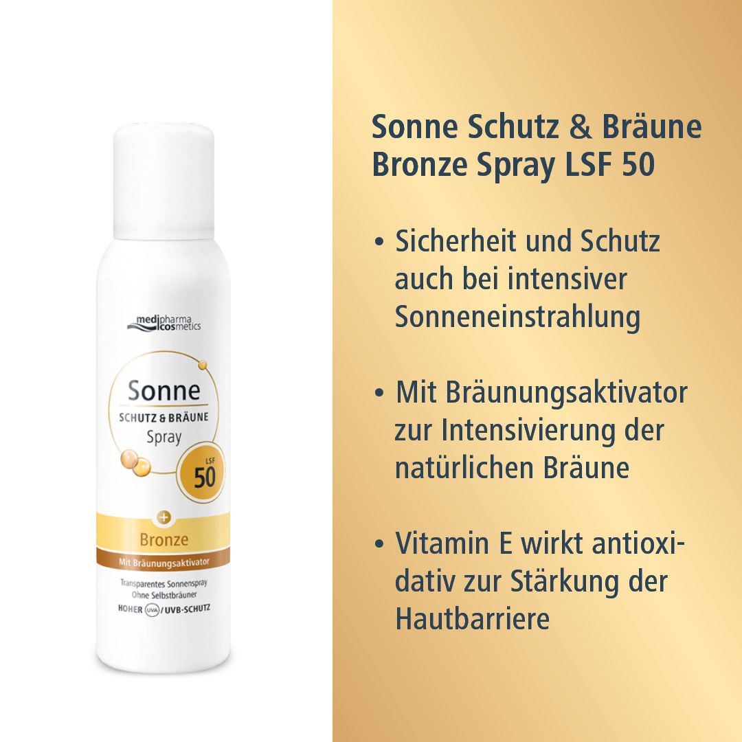 medipharma cosmetics Sonne Schutz & Bräune LSF 50