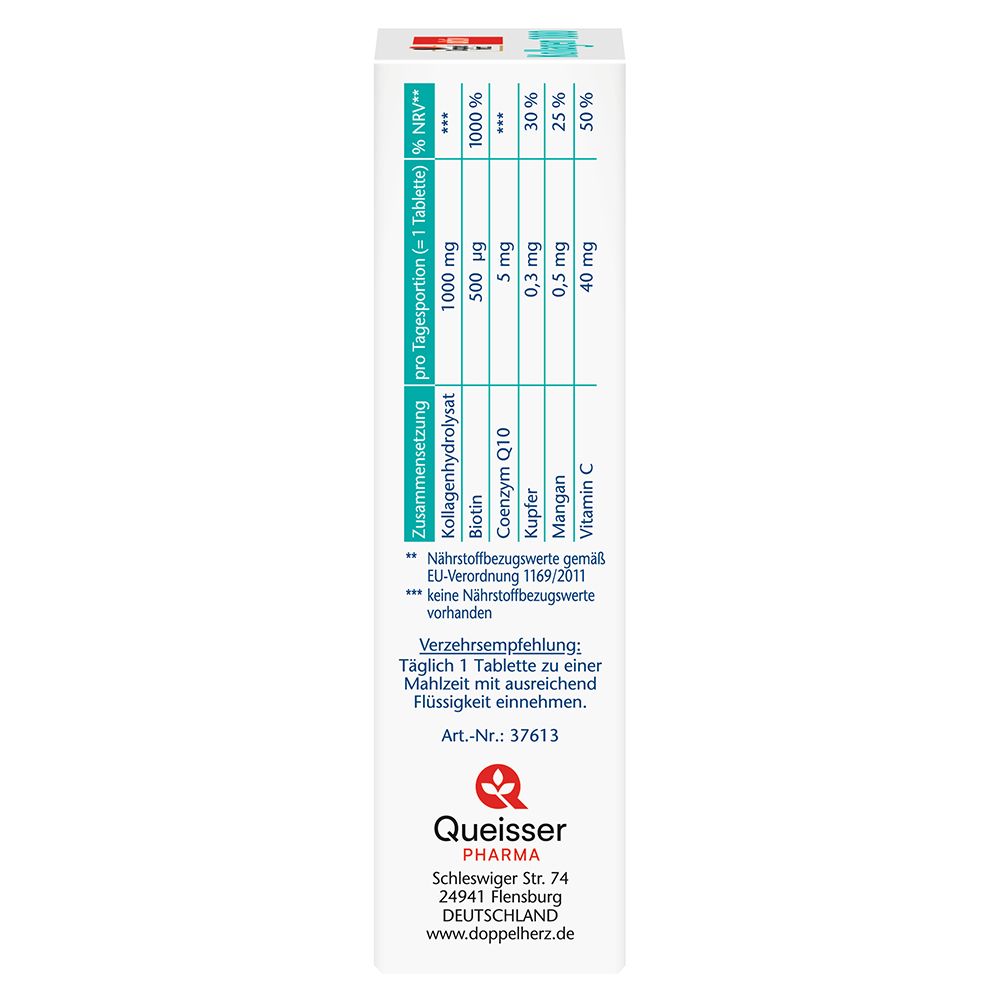 Doppelherz® aktiv Collagène 100 + Biotine + Q10