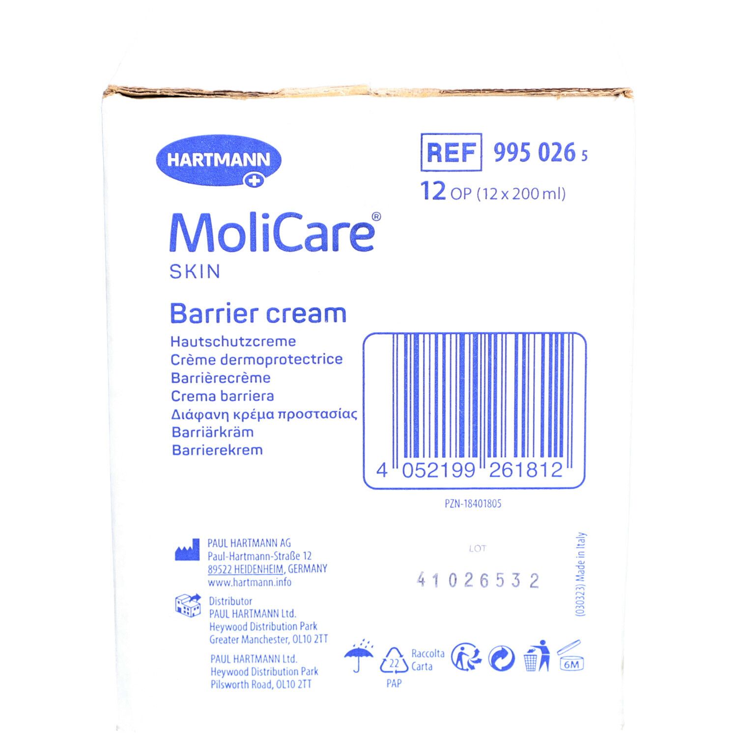 MoliCare® Skin Crème dermoprotectrice