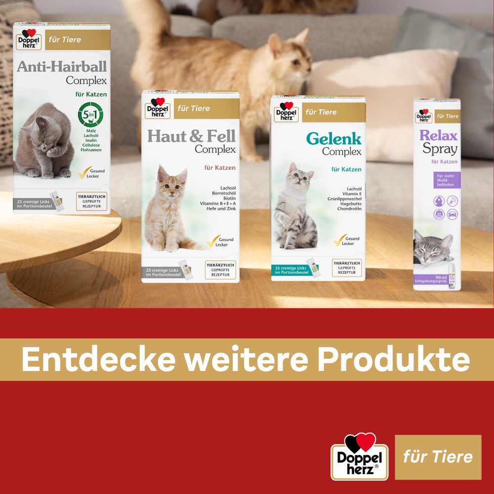Autres produits pour chats. Anti-boules de poils, peau & pelage, articulations, Relax Spray.