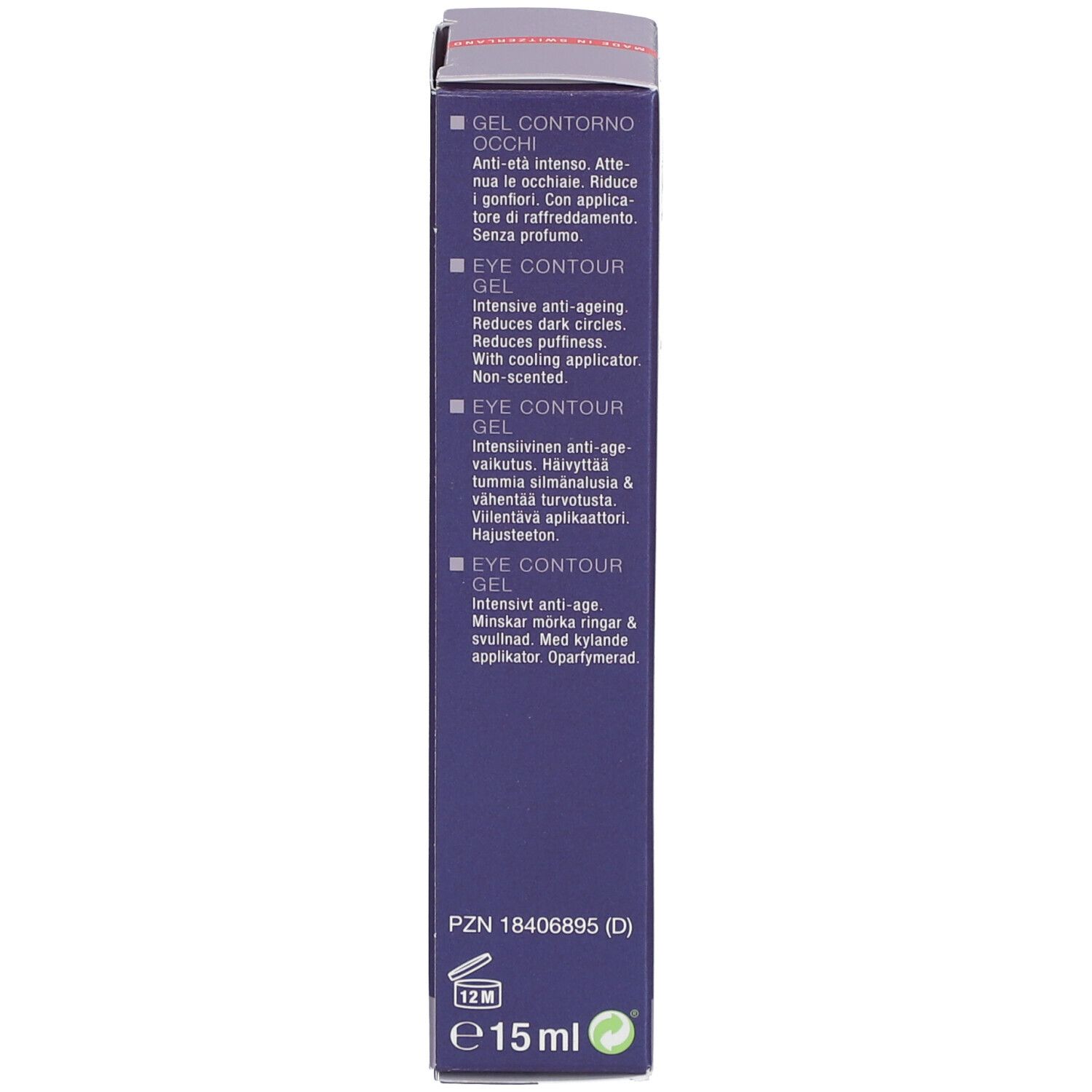 LOUIS WIDMER Gel contour des Yeux Anti-âge Intensif