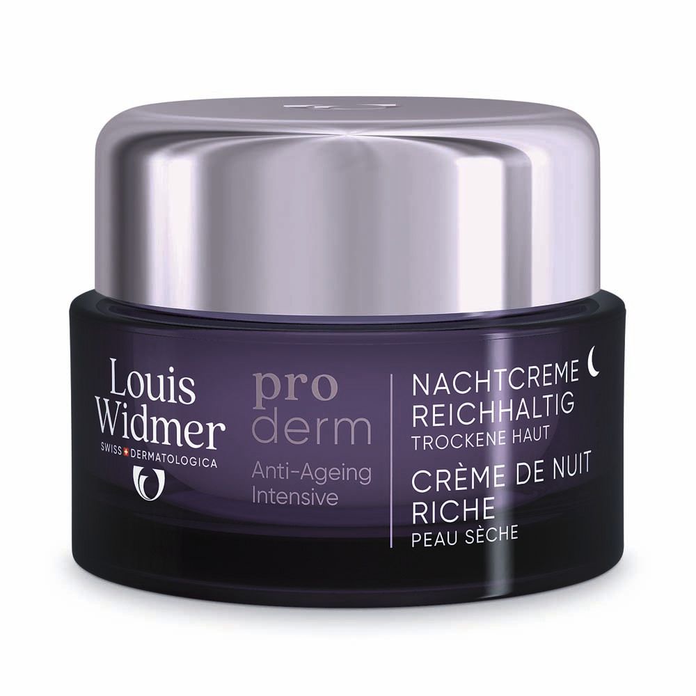 Louis Widmer proderm Nachtcreme Reichhaltig unparfümiert