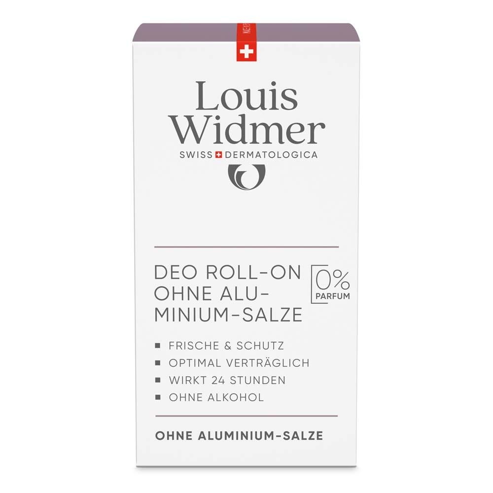 Louis Widmer® Deo Roll-on ohne Aluminium-Salze ohne Parfüm