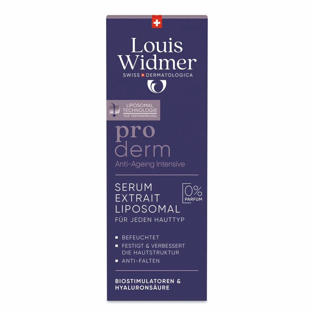 Louis Widmer proderm Sérum Extrait Liposomal non parfumé