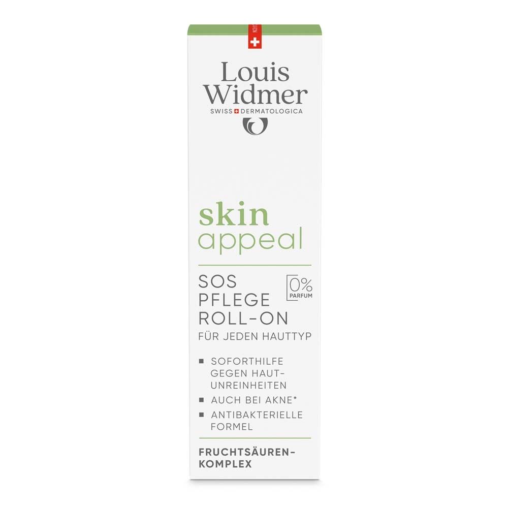Louis Widmer skinappeal SOS Pflege Roll-on ohne Parfum