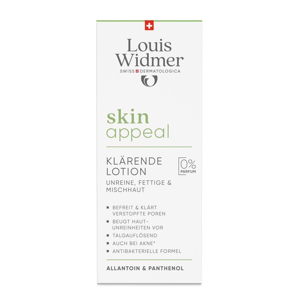 Louis Widmer skinappeal Klärende Lotion ohne Parfüm