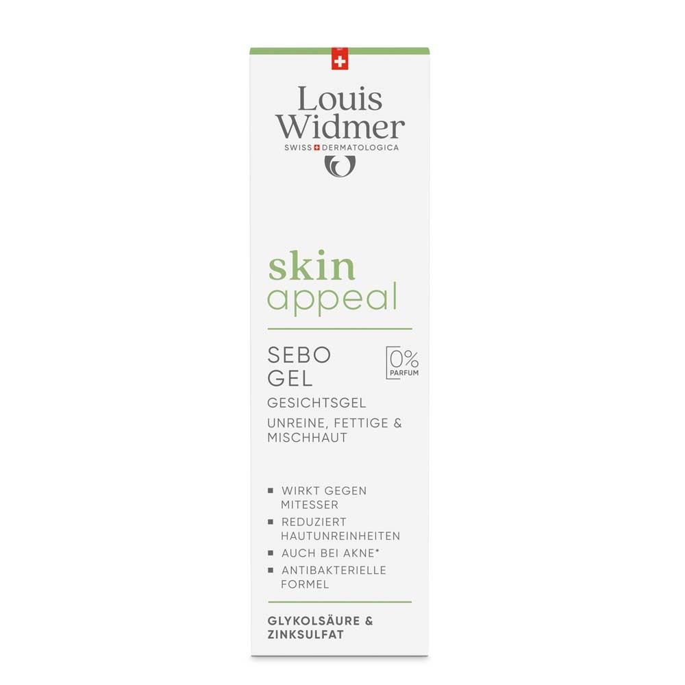 Louis Widmer skinappeal Sebo Gel ohne Parfum