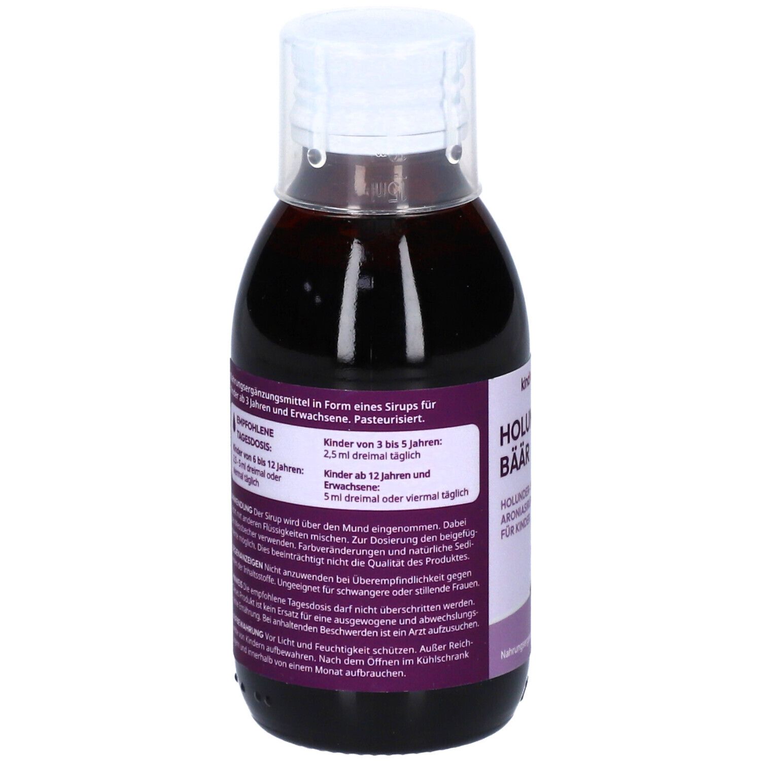 KINDGESUND® Ours hollandais - Sirop de sureau et d'aronia pour enfants