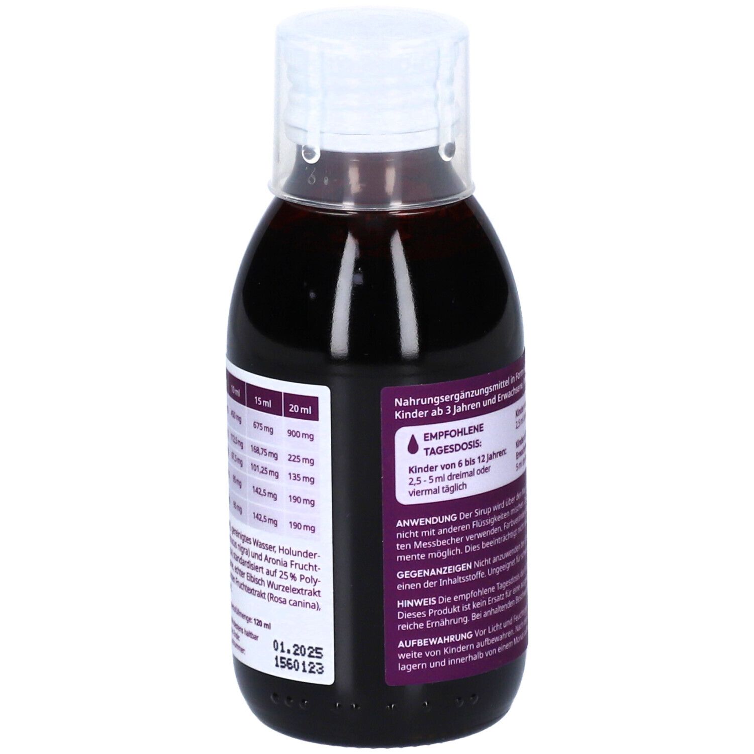 KINDGESUND® Ours hollandais - Sirop de sureau et d'aronia pour enfants