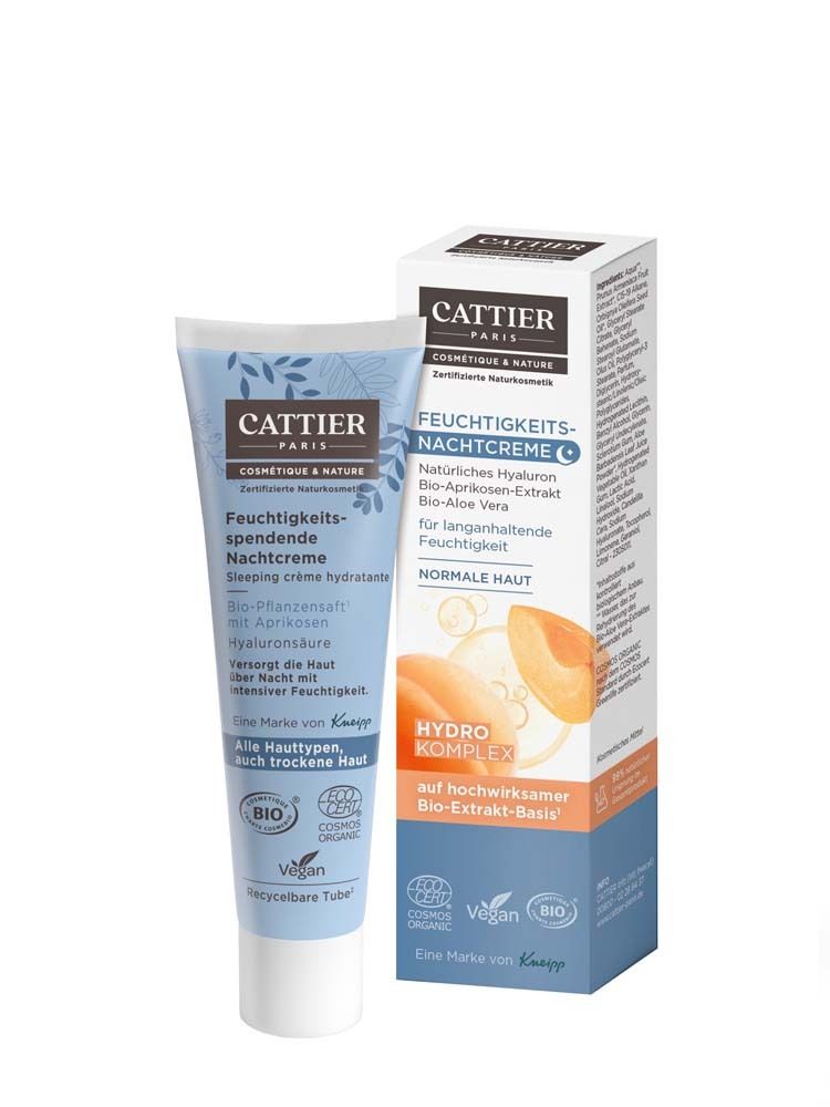Cattier Crème de nuit hydratante