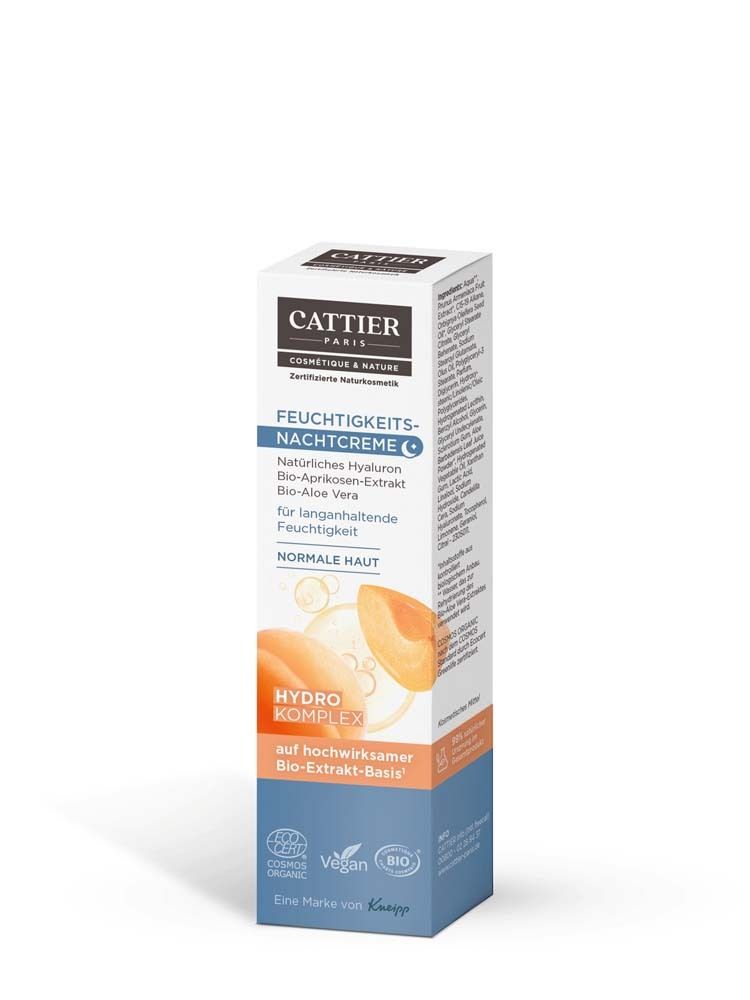 Cattier Crème de nuit hydratante