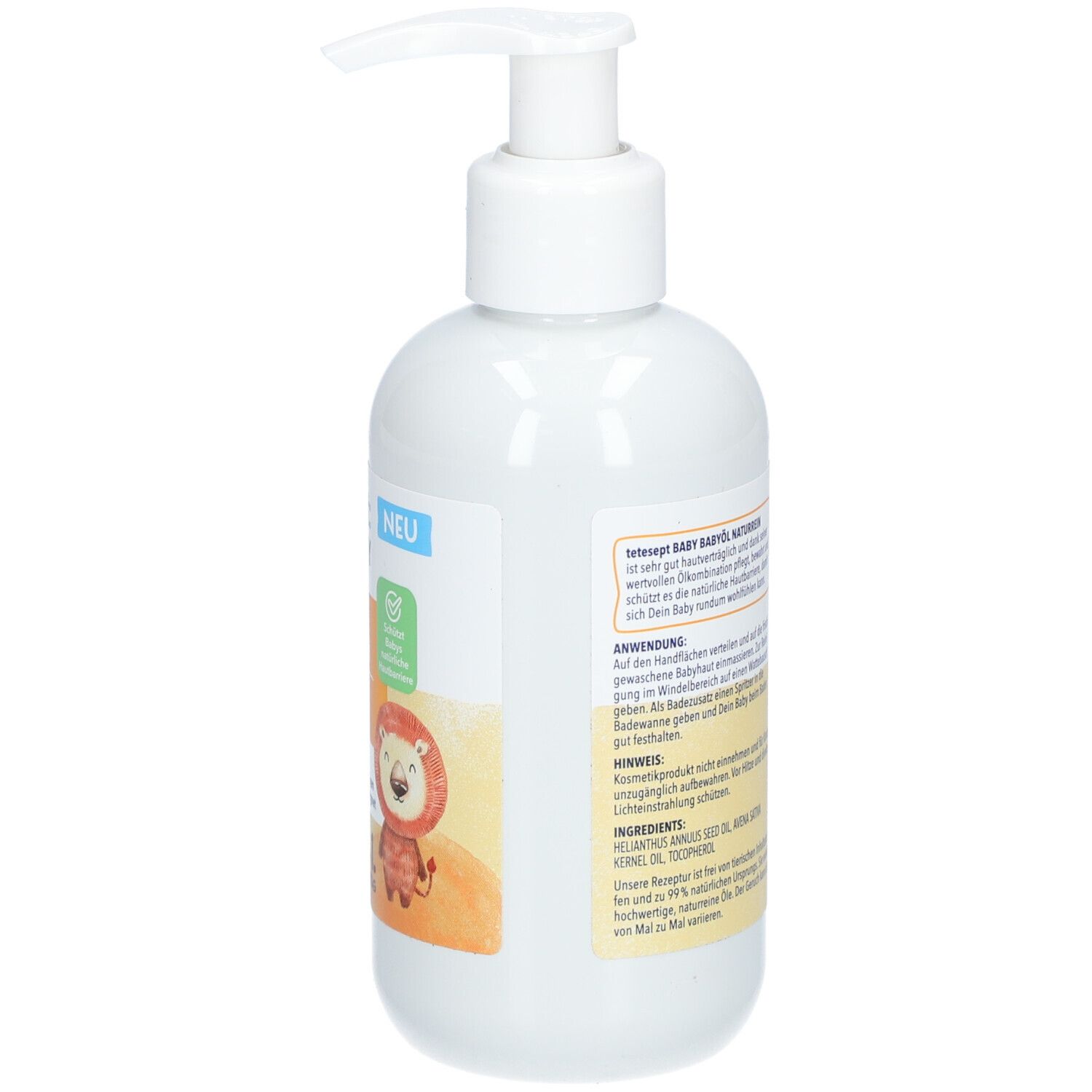 tetesept® Baby Babyöl nautrrein