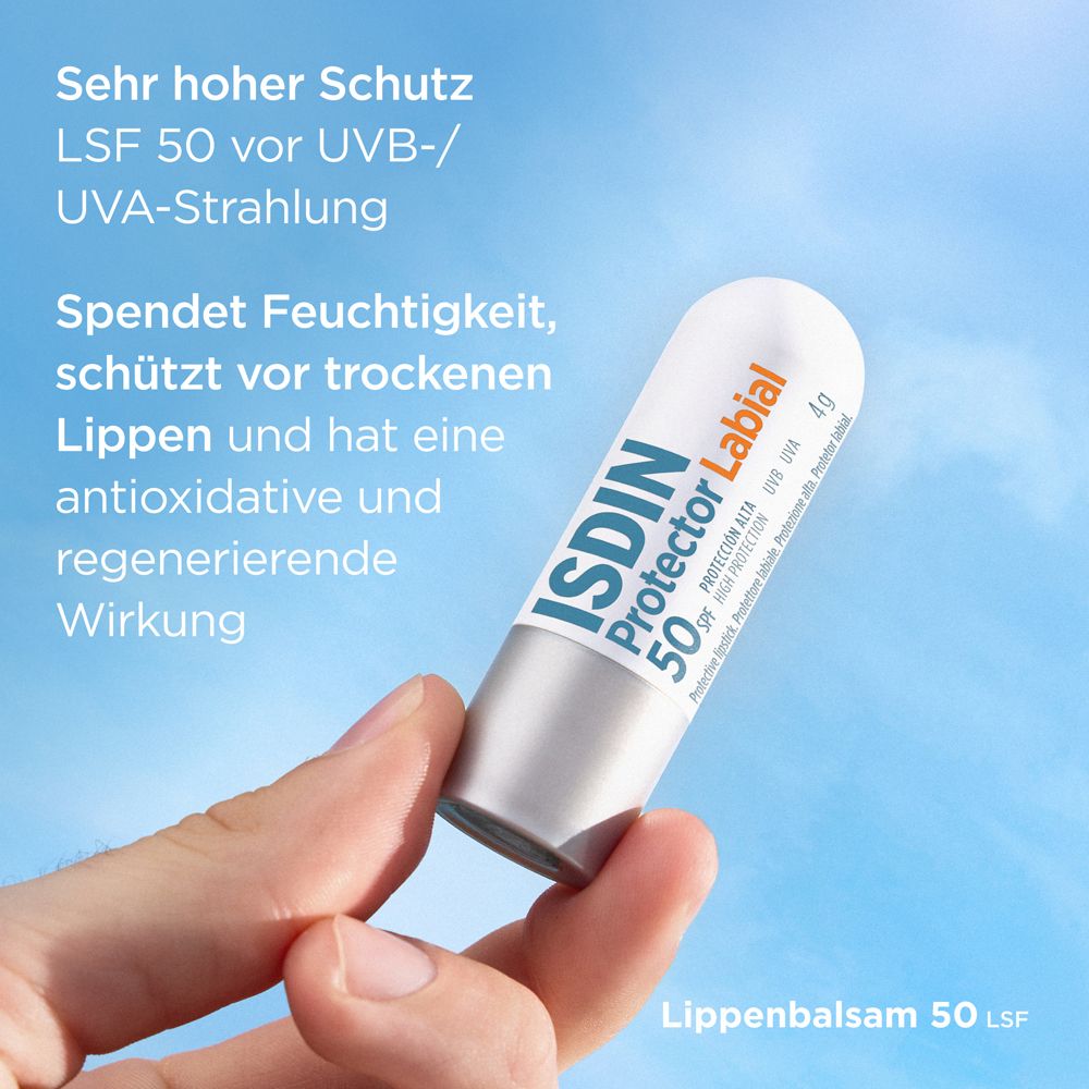 ISDIN Protector Labial Protection solaire pour les lèvres SPF 50