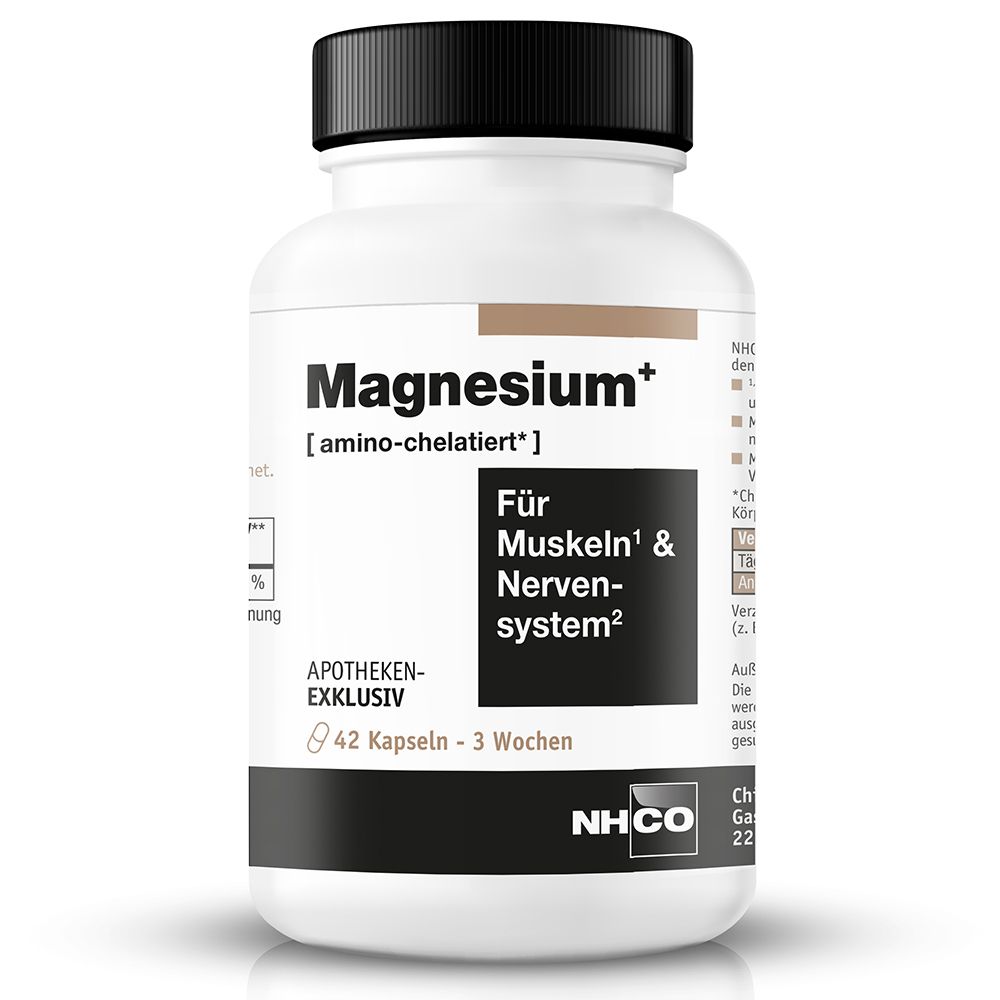 NHCO Magnésium+ amino-chélaté