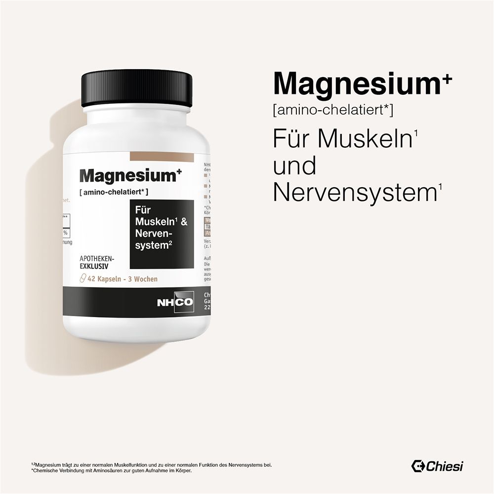 NHCO Magnésium+ amino-chélaté