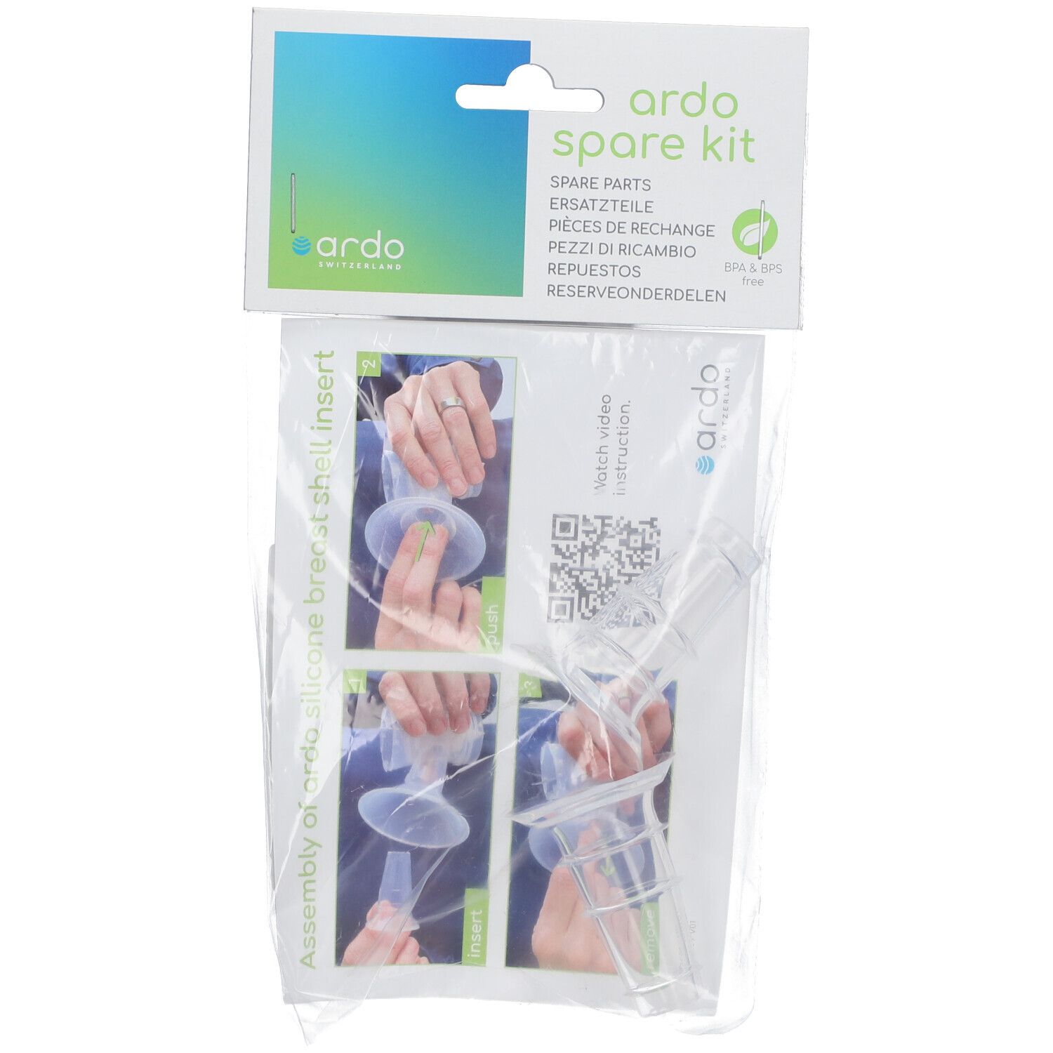 ARDO Inserts de cloches thoraciques en silicone Ø 18 mm 2 pc(s ...