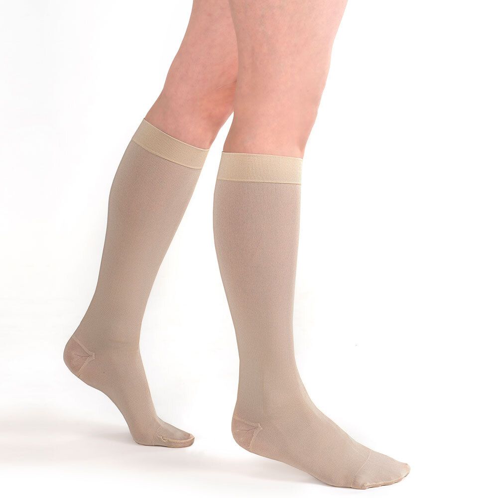 SKYSOCKS Coton AD Mis-bas de soutien 38/39 Sand